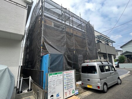 仮）辰野貸家新築工事外観写真