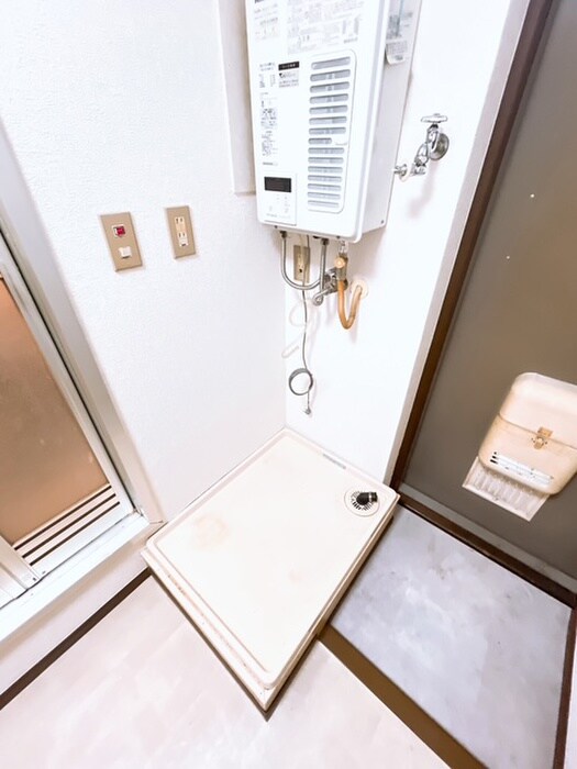 プラム府中の洗濯機置場