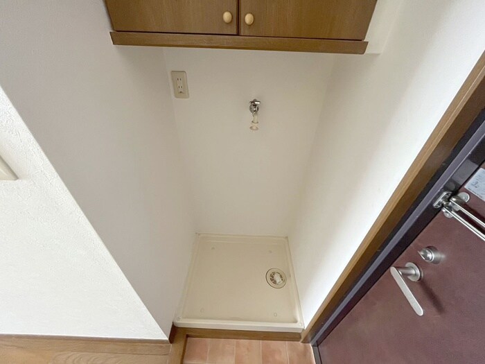 サンハイムの洗濯機置場