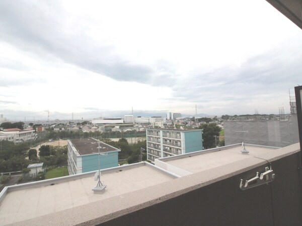 室内からの展望