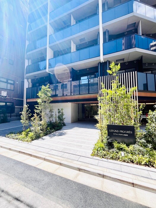 ルフォンプログレ田原町のエントランス部分