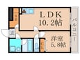 メゾンカルム西新宿の間取図