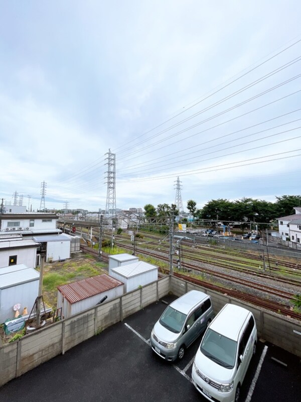 室内からの展望