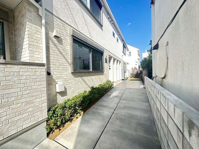 ときわ台レジデンスのエントランス部分