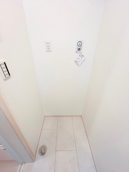 ときわ台レジデンスの洗濯機置場