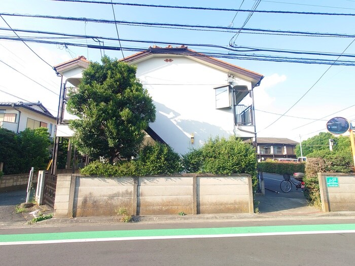 第２三協ハイツのエントランス部分