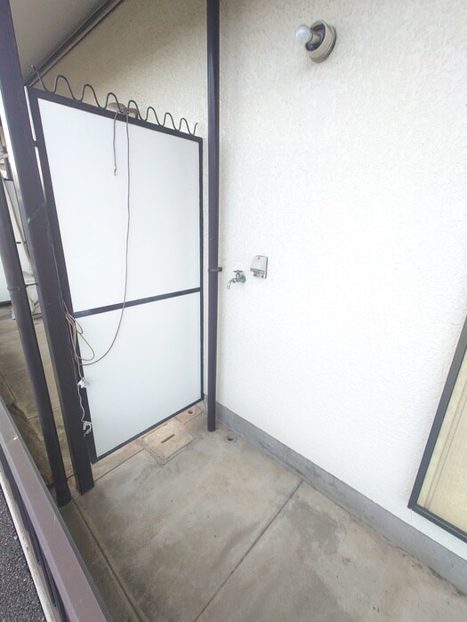 第２三協ハイツの洗濯機置場