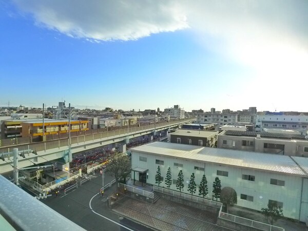 室内からの展望
