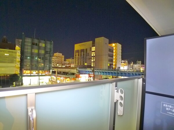 室内からの展望