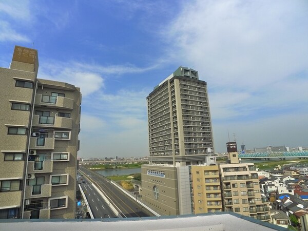 室内からの展望