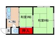 大一荘の間取図