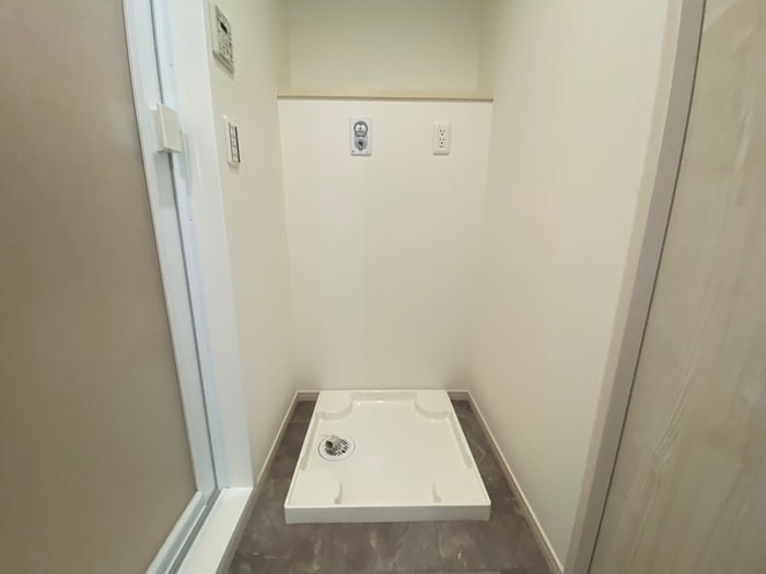 ベルグ文京千駄木の洗濯機置場