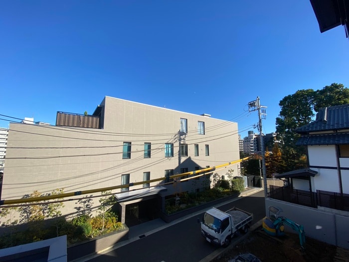 ベルグ文京千駄木の室内からの展望