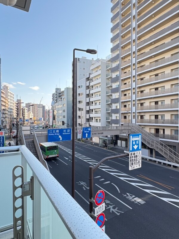 室内からの展望