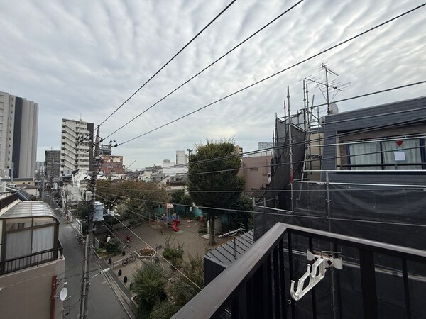 室内からの展望