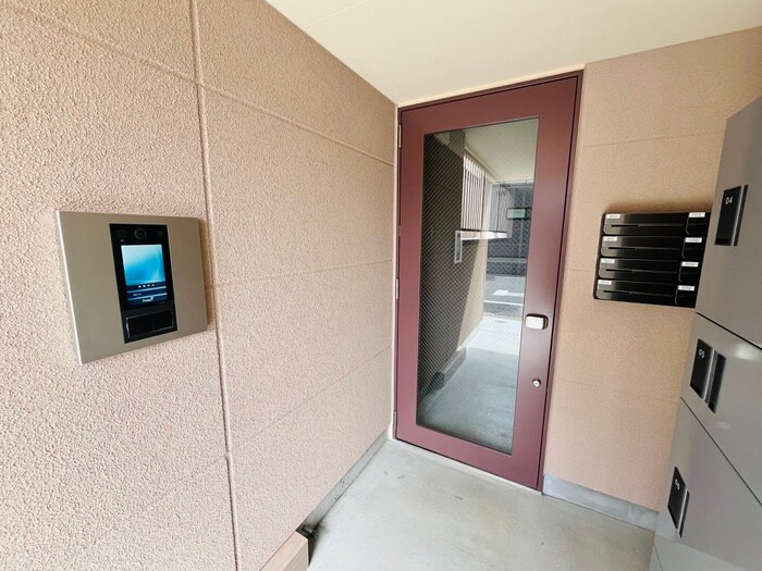 バウムハウス本宿のエントランス部分