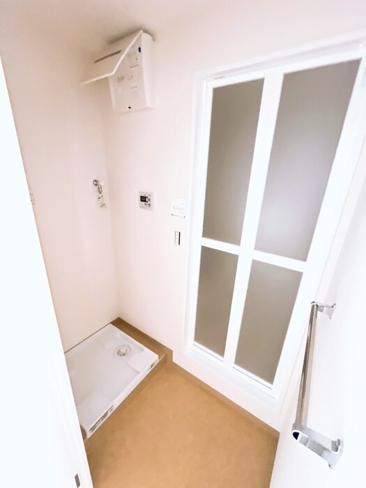 バウムハウス本宿の洗濯機置場