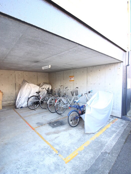 Ｇ・ライブの駐輪場