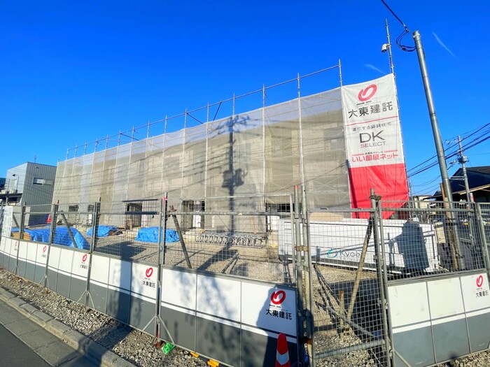 物件外観写真1　(建築中)