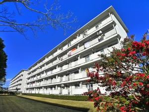 西遊馬団地１号棟（102）外観写真