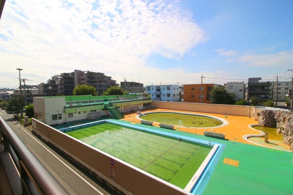 室内からの展望