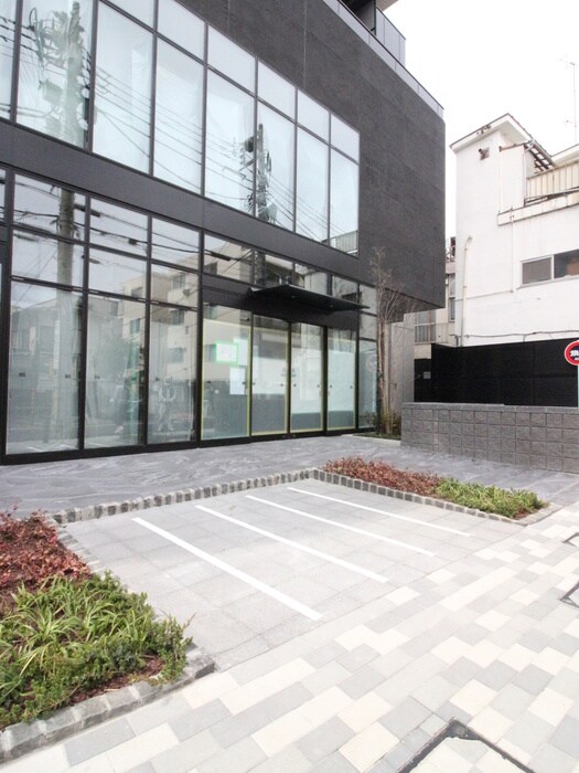 ルフォンプログレ品川戸越のバイク置き場