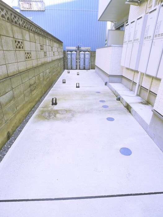 M　Quarto青井の駐輪場