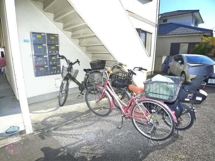 クライムハイツの駐輪場