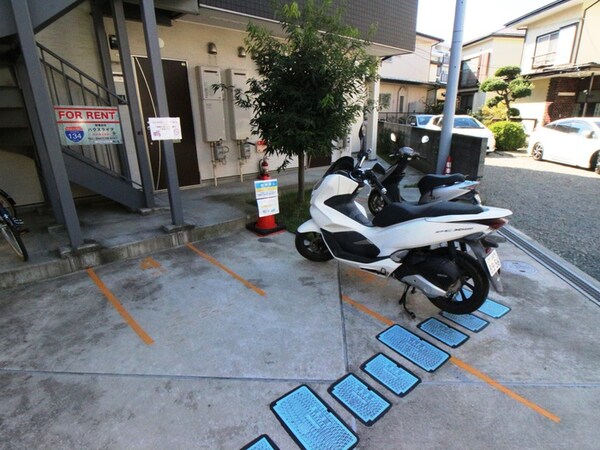 バイク置き場