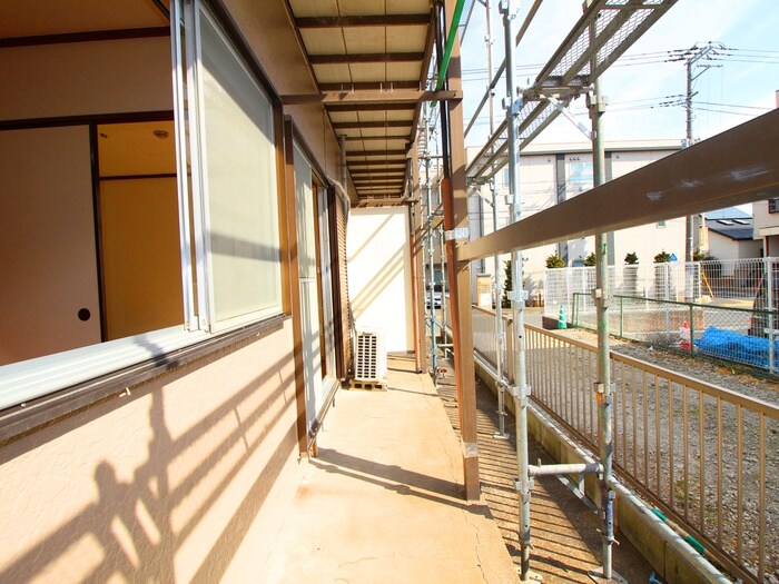 ハイツ服部のベランダ・バルコニー