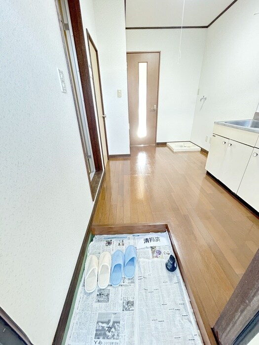 オレンジヒルの玄関