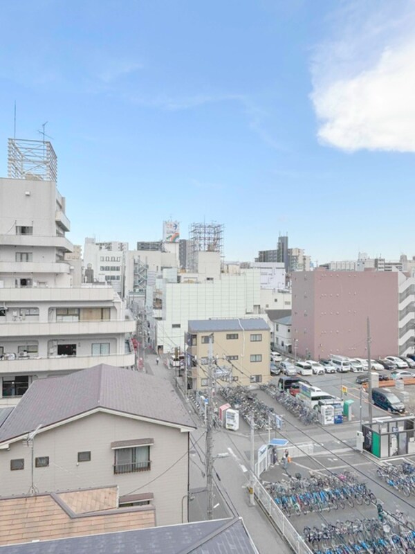 室内からの展望