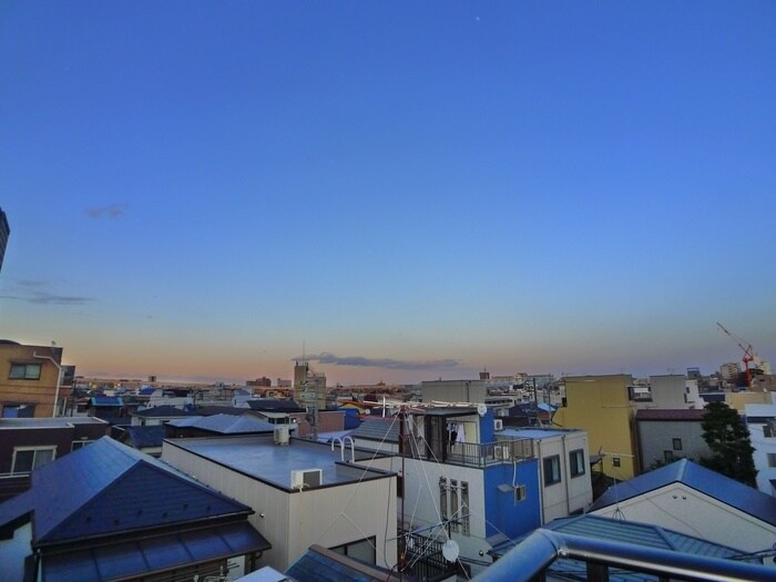 仮)レピュア北千住レジデンスⅢの室内からの展望