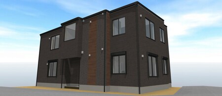 仮)柏原様新築計画外観写真