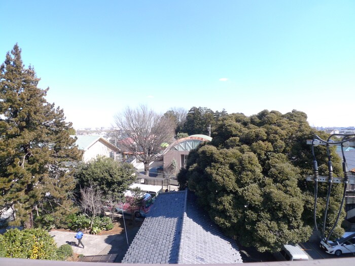 スリーゼヒルの室内からの展望