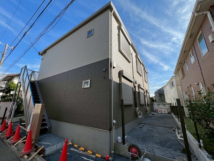 ウイングの建築中