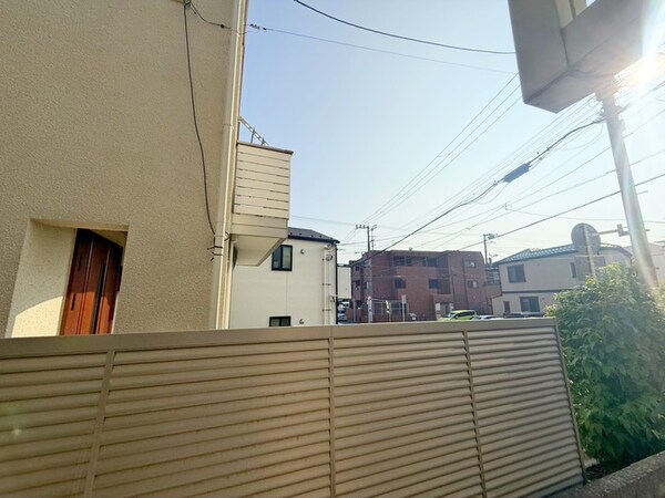 室内からの展望
