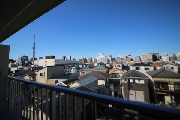 室内からの展望