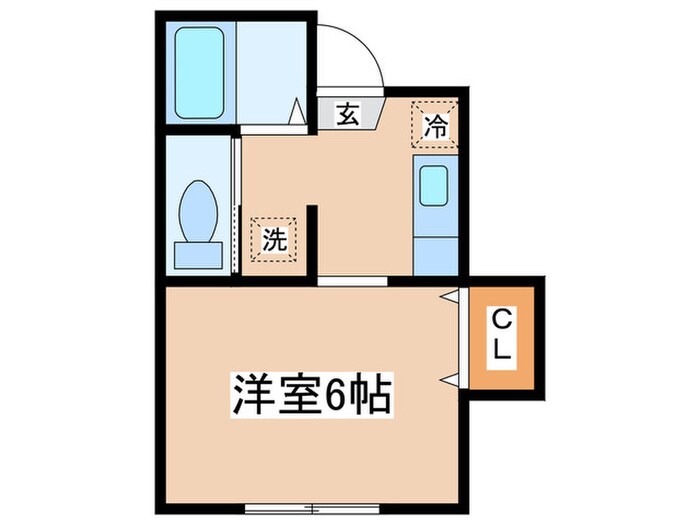 リリーハイツの間取り図