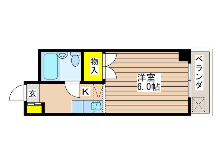 メゾンリバーサイドの間取り図