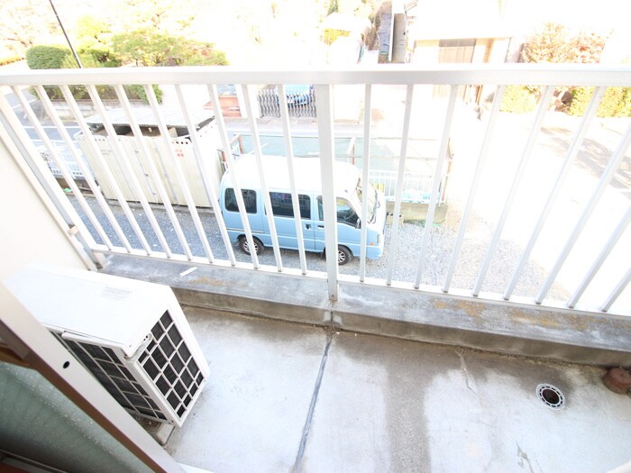 メゾンリバーサイドのベランダ・バルコニー