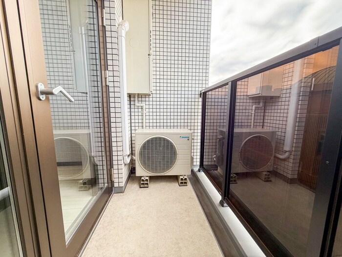 サンクレイドル西日暮里Ⅲ(503)のベランダ・バルコニー