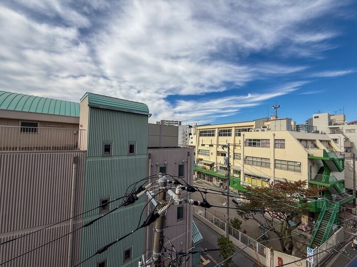 サンクレイドル西日暮里Ⅲ(503)の室内からの展望