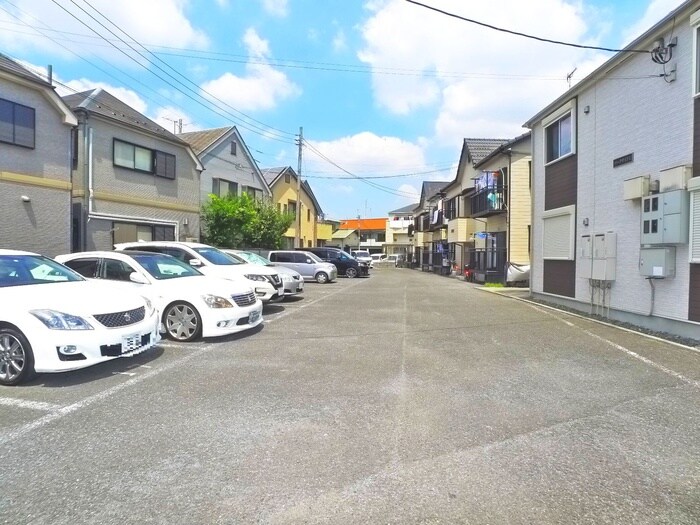 パ－クサイドＢの駐車場