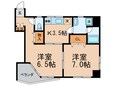 文京ツインタワ－の間取図