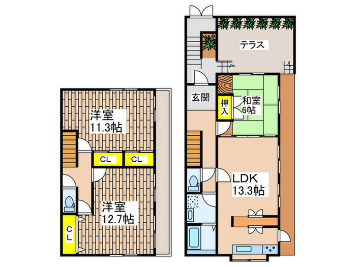 間取図