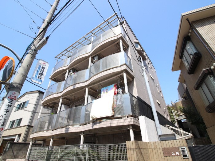 ヤマハハイツのエントランス部分