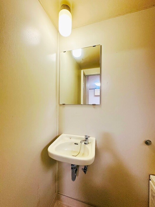 コーポサングリーンの洗面