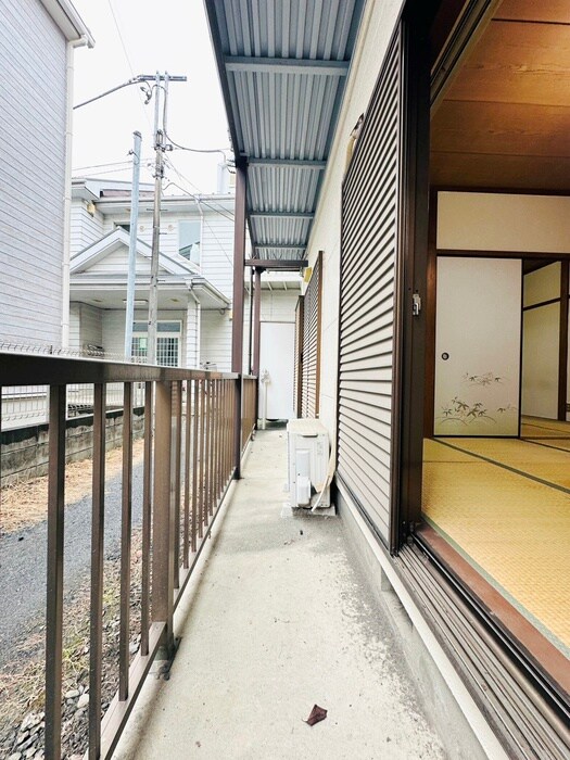 コーポサングリーンのベランダ・バルコニー