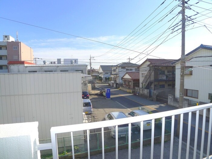 サンライズ池田のベランダ・バルコニー